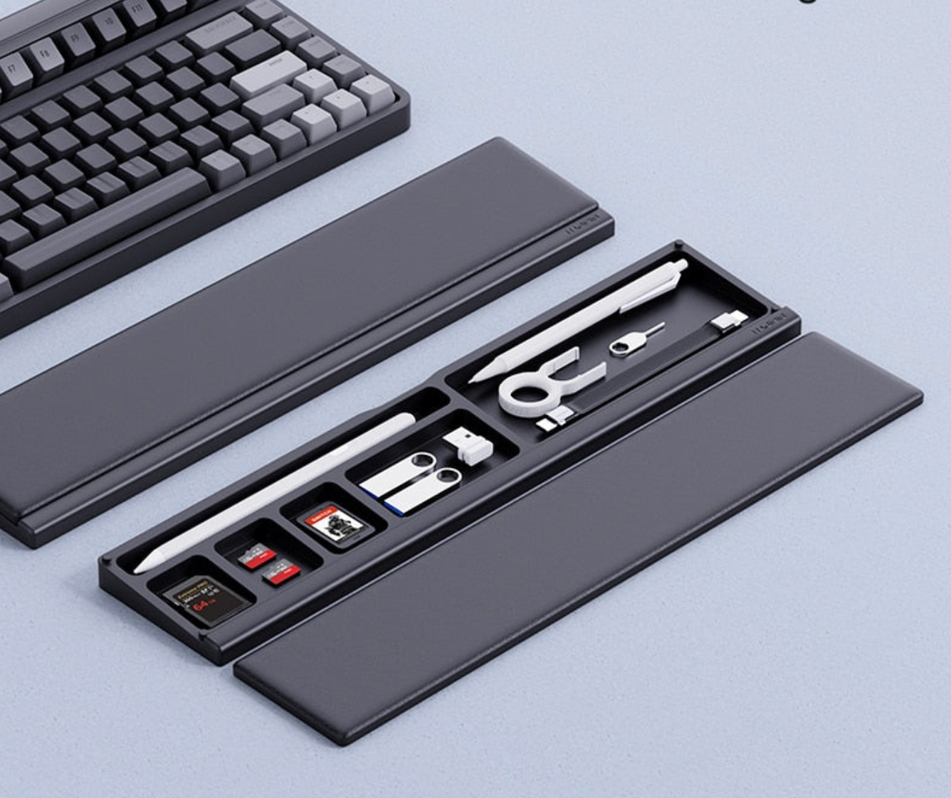 Keyboard Storage Wrist Rest Pad