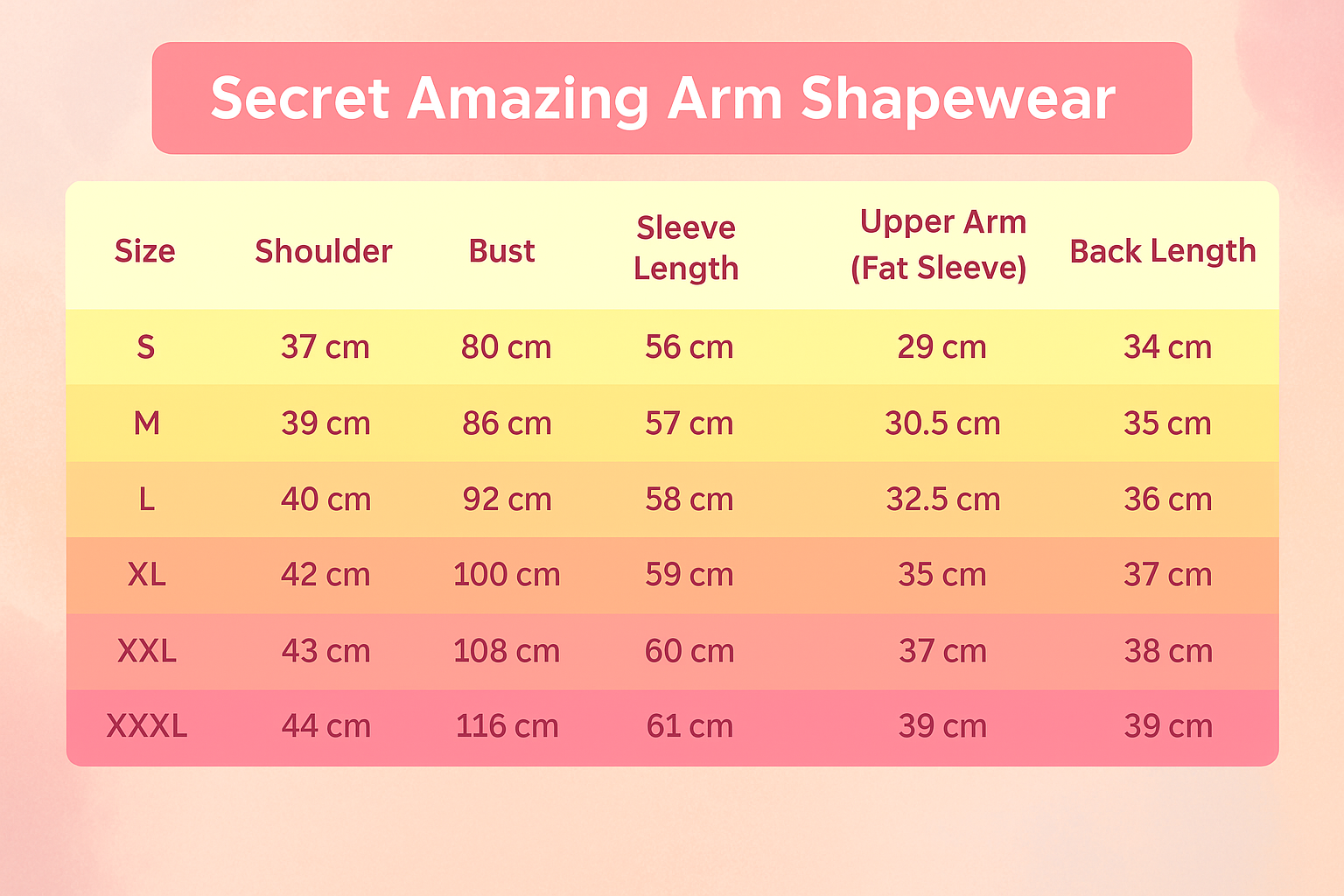 Amazing Arm Shapewear