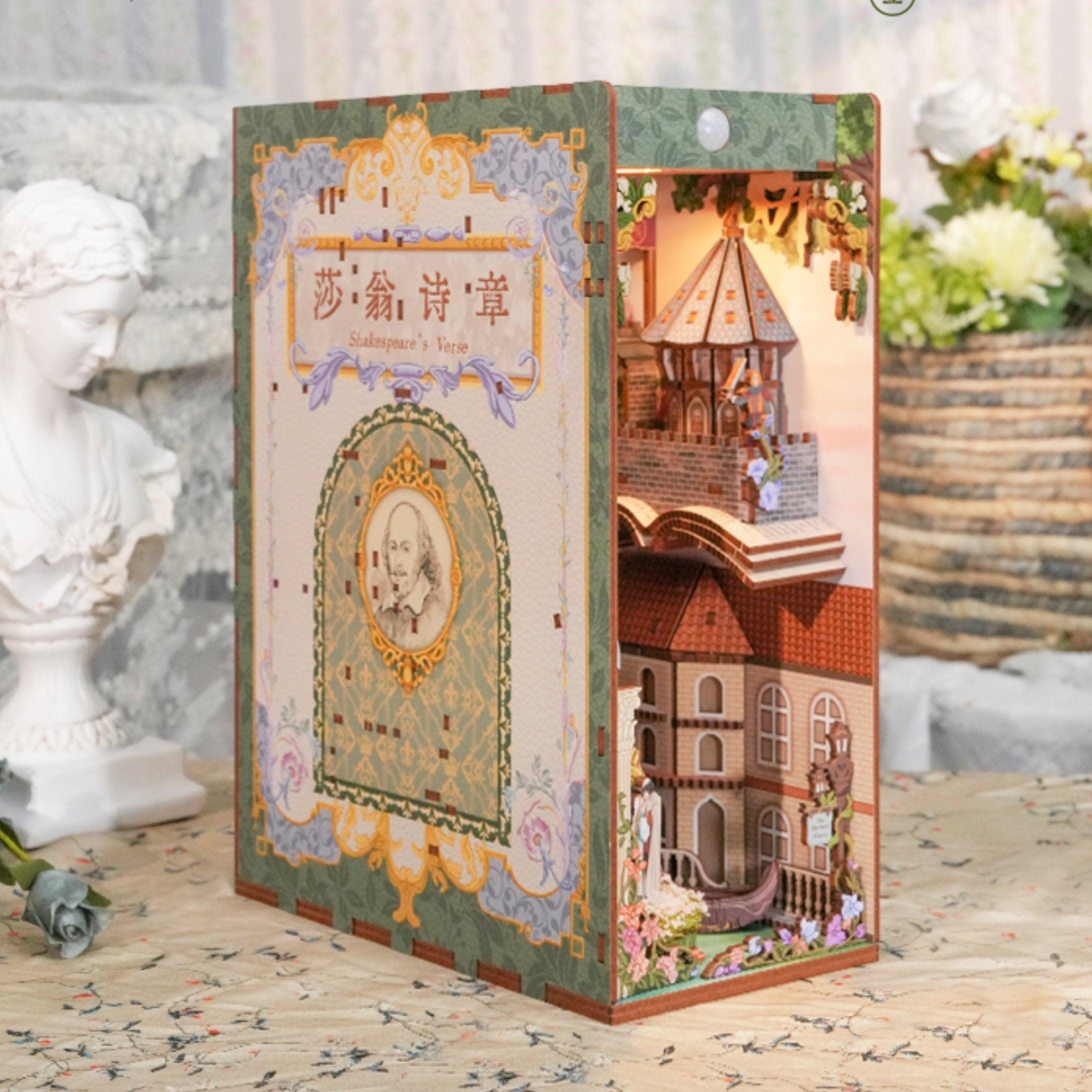 Shakespeare’s Verse DIY Book Nook Kit