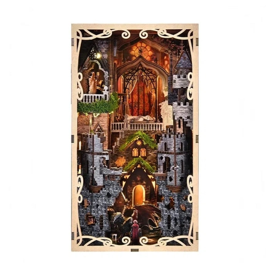 Sleeping Beauty DIY Wooden Book Nook Kit