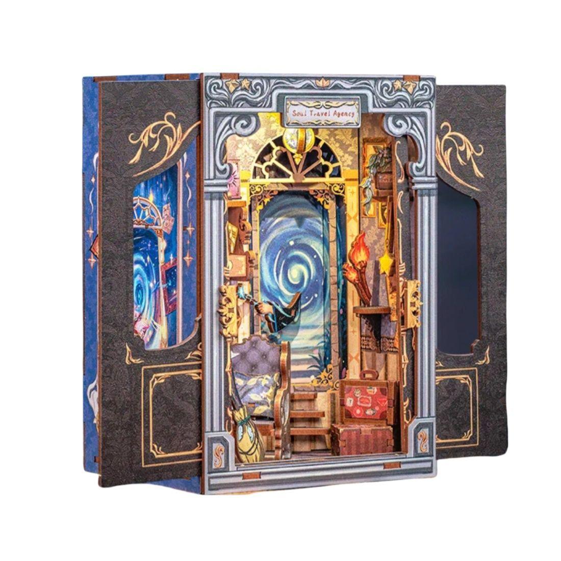 Soul Travel Agency DIY Book Nook Kit | Mini Magic Shop