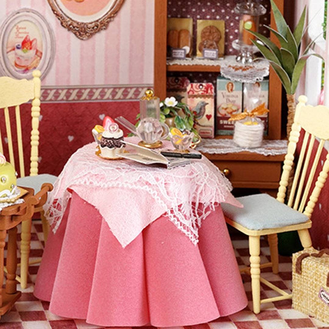Sweet Berries Time Dessert Shop DIY Dollhouse Kit