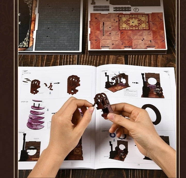 Sword and Magic DIY Book Nook Kit