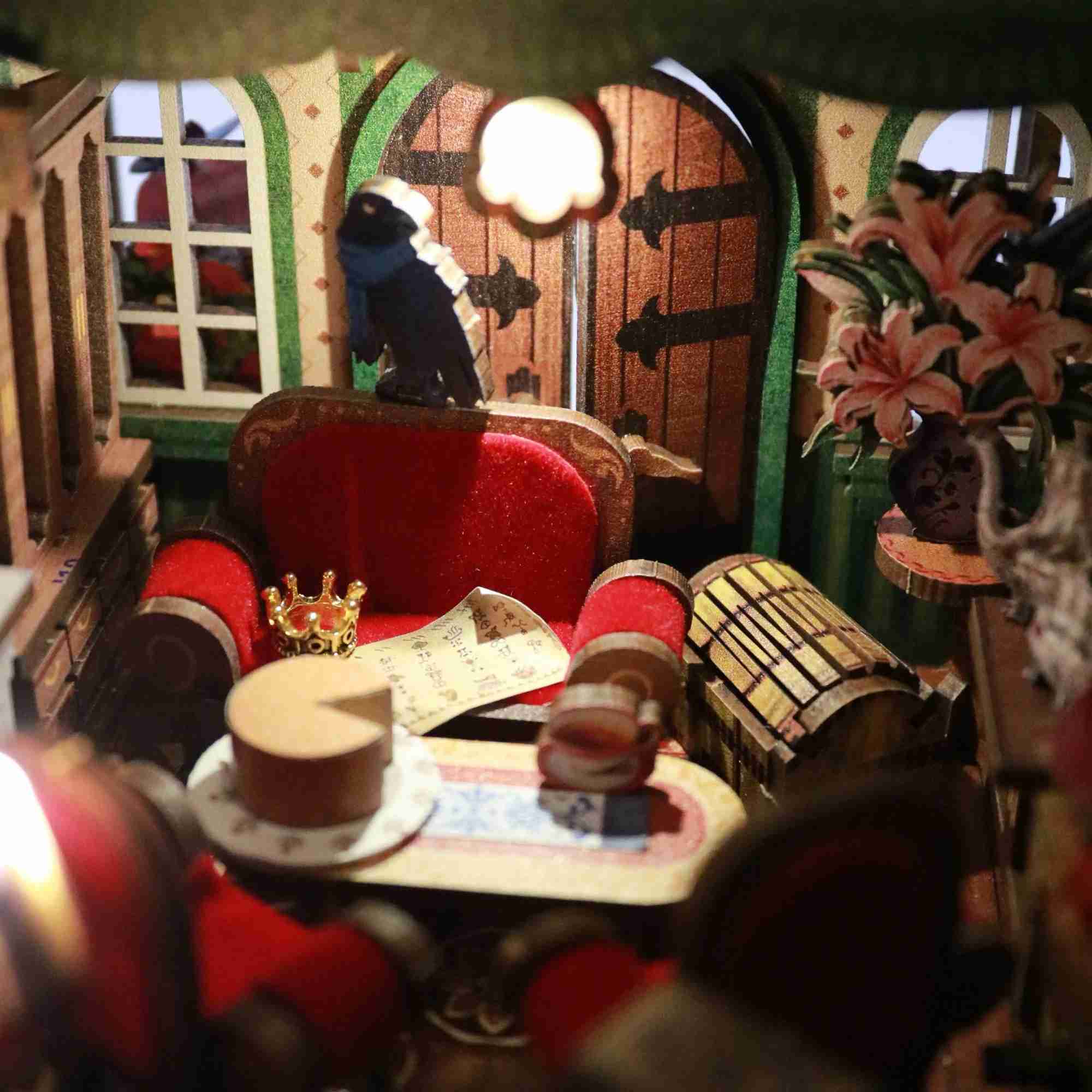 The Cat Bureau DIY Book Nook Kit | Double-sided Miniatures