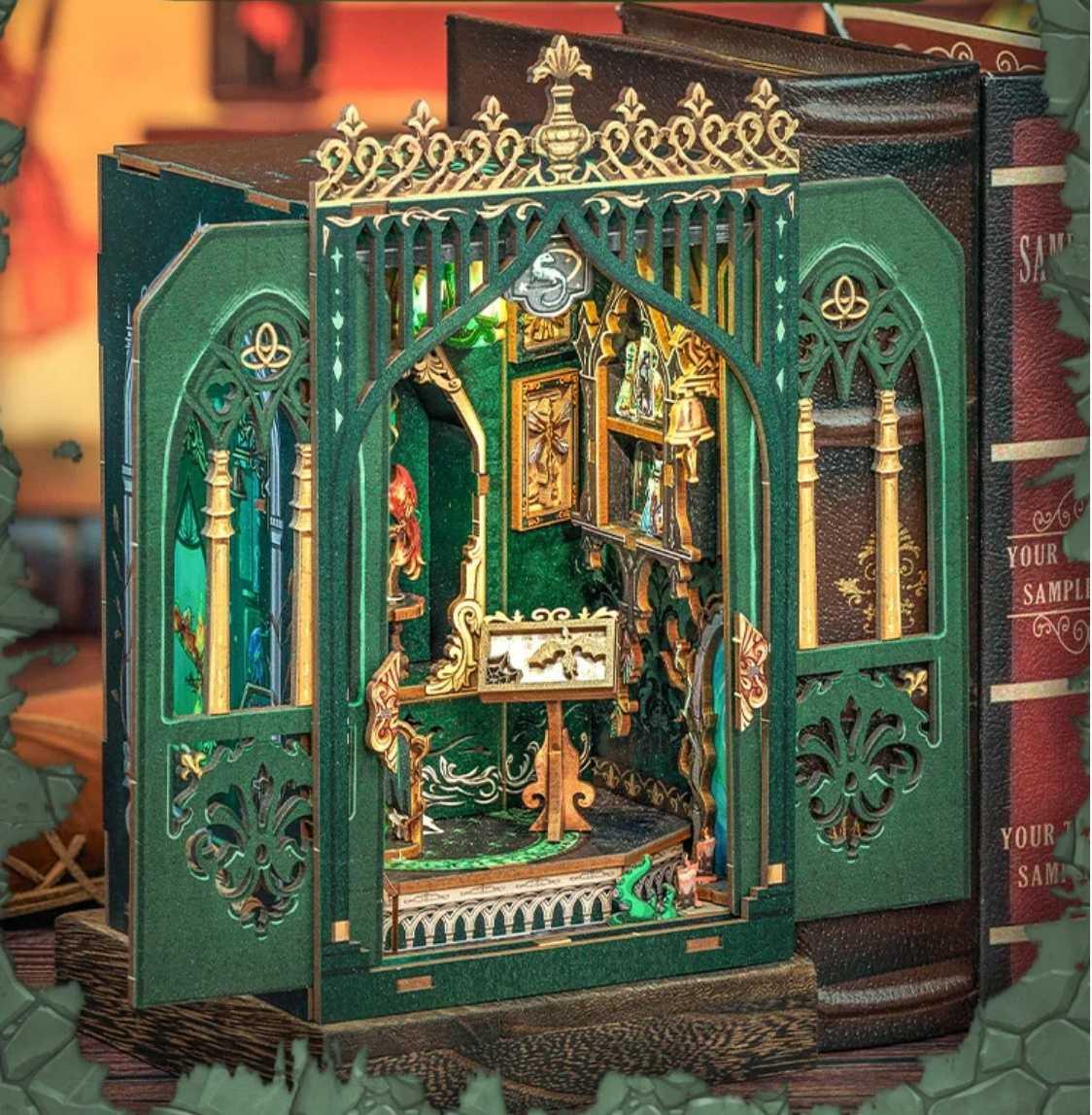 The Darkness Herbarium DIY Book Nook Kit | Mini Magic Shop