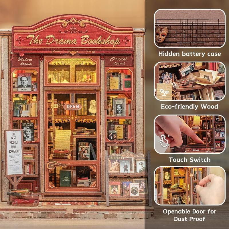 The Drama Bookshop DIY Book Nook Kit