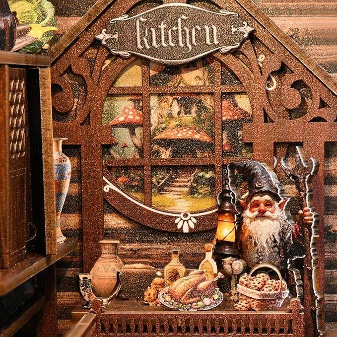 The Dwarfs’ House DIY Book Nook Kit