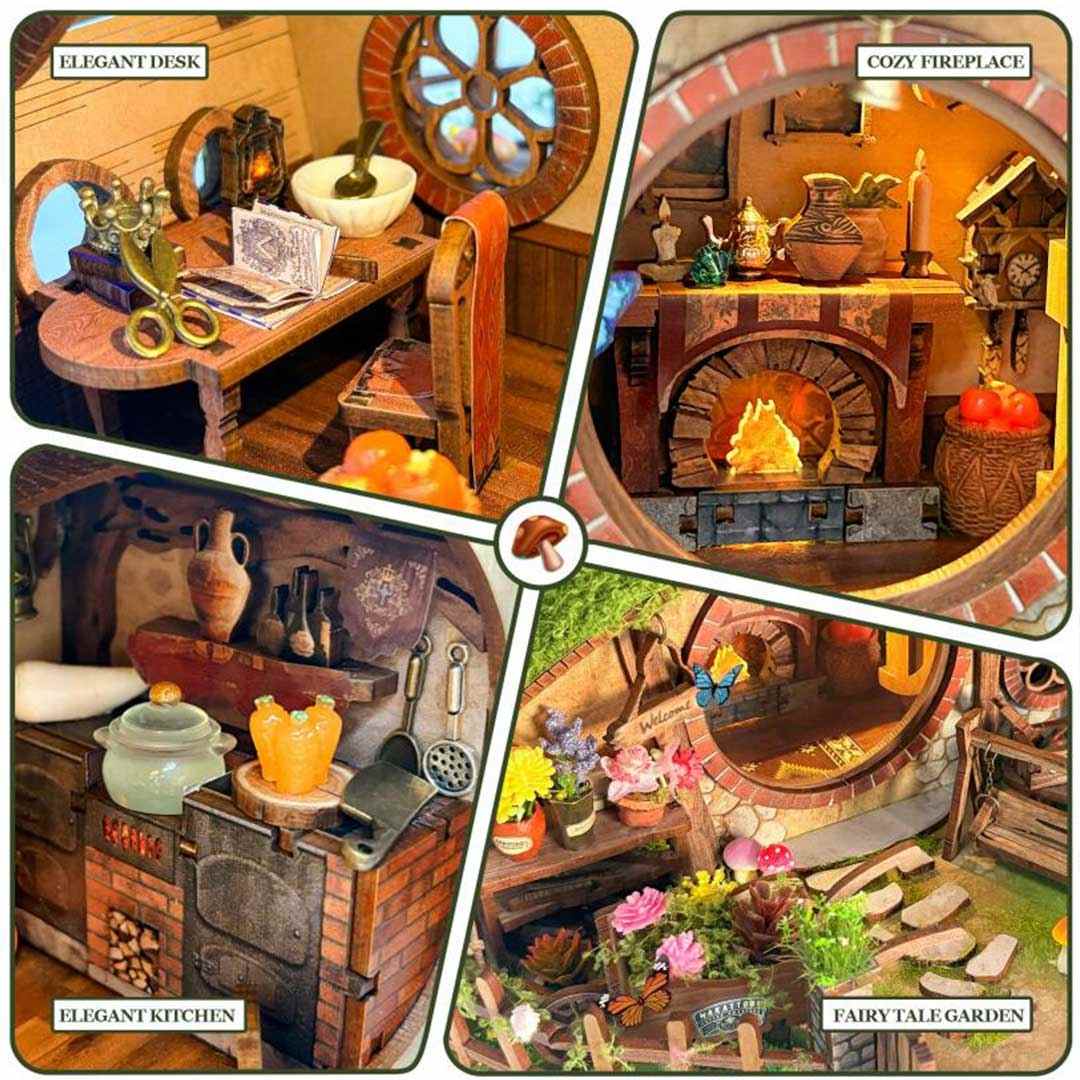 The Magic Ring House DIY Miniature House Kit