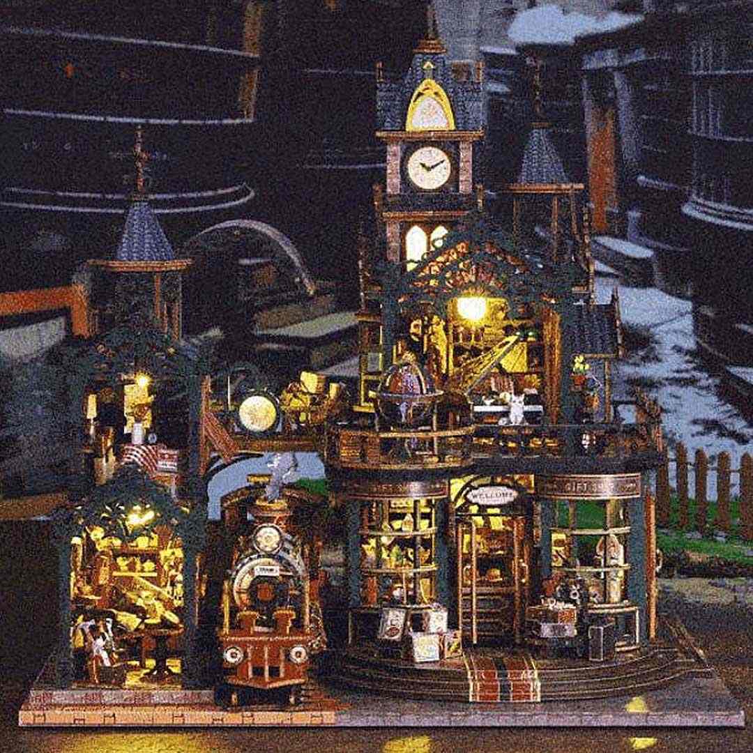 The Railtrack Ethereal City DIY Miniature House Kit