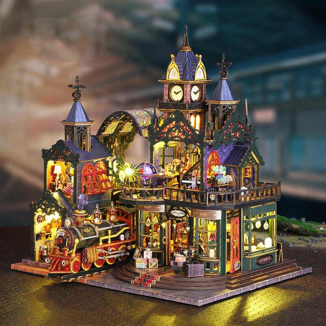 The Railtrack Ethereal City DIY Miniature House Kit