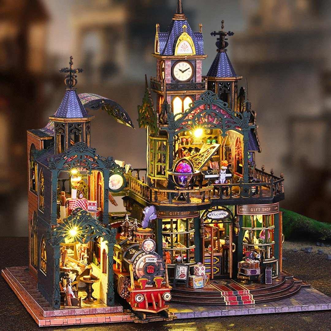 The Railtrack Ethereal City DIY Miniature House Kit