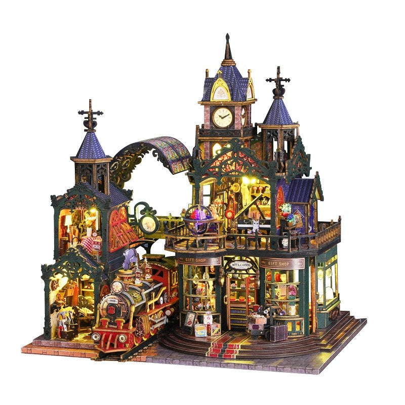 The Railtrack Ethereal City DIY Miniature House Kit