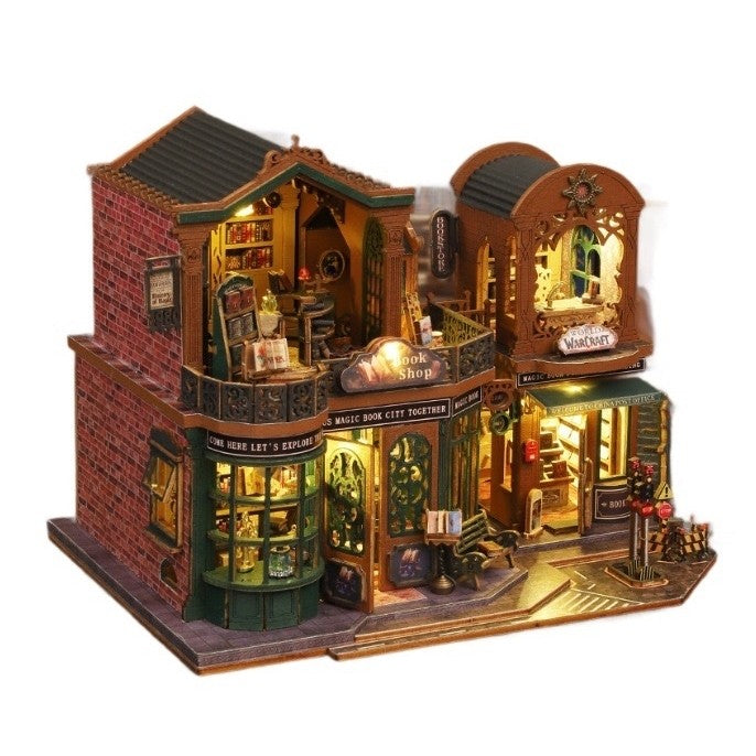 Twilight Bookstore DIY Miniature House Kit