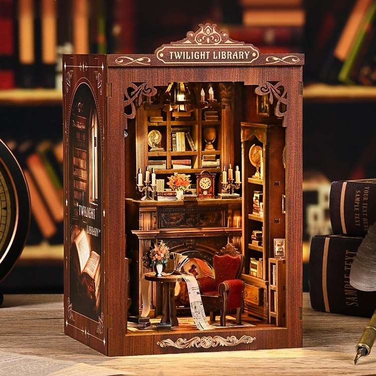 Twilight Library DIY Book Nook Kit