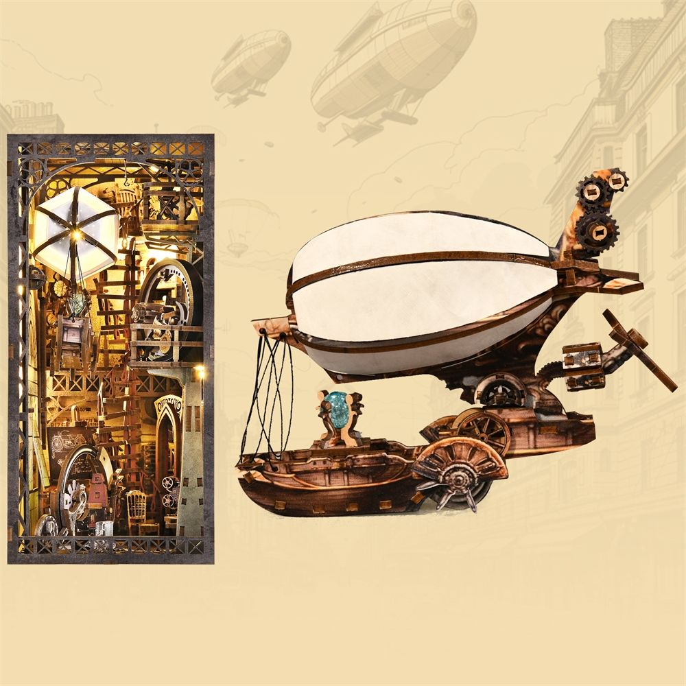 Uncle Peter’s Steampunk Workshop DIY Book Nook Kit