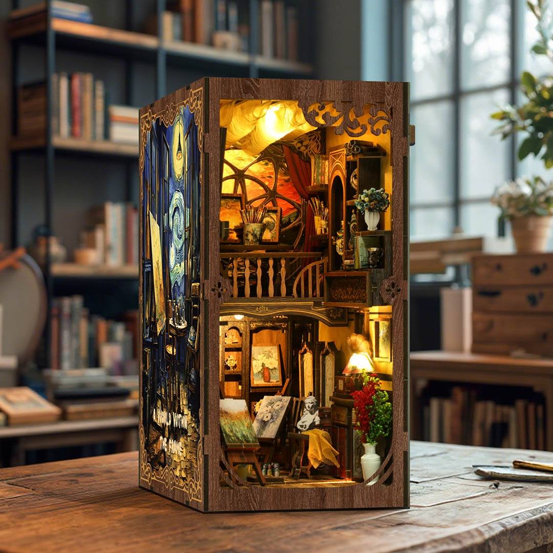 Van Gogh Studio DIY Book Nook Kit