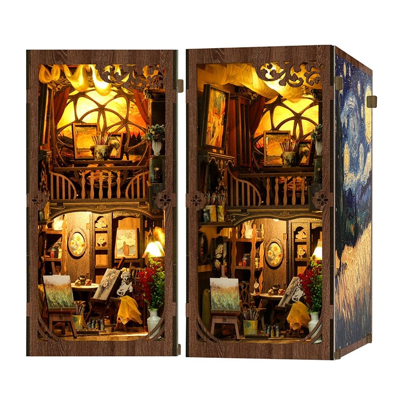 Van Gogh Studio DIY Book Nook Kit