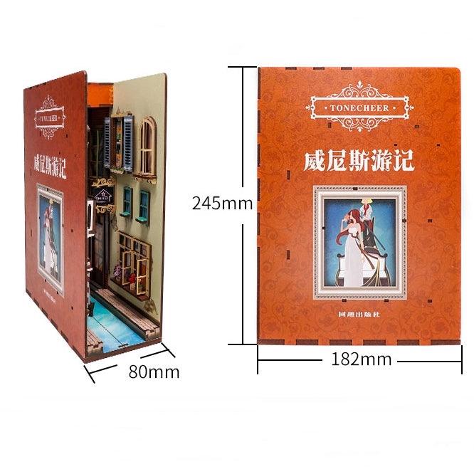 Travels in Venice - 3D Wooden DIY Book Nook