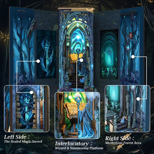 Wonderland Forest Series DIY Book Nook Kits