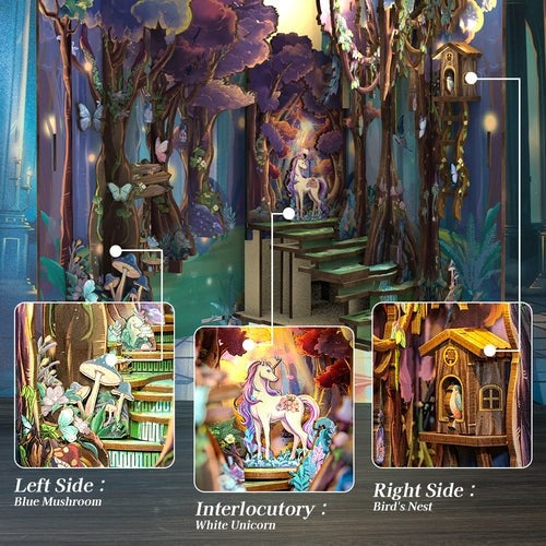 Wonderland Forest Series DIY Book Nook Kits