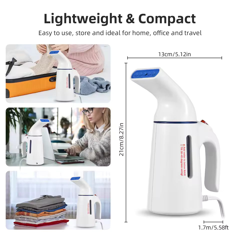 Wrinkle Erasing Handheld Steamer