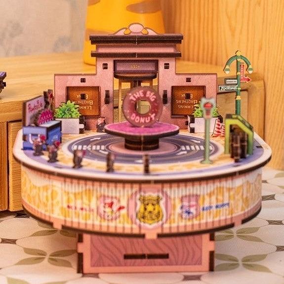 Zootopia 3D Wooden Puzzles | Music Box