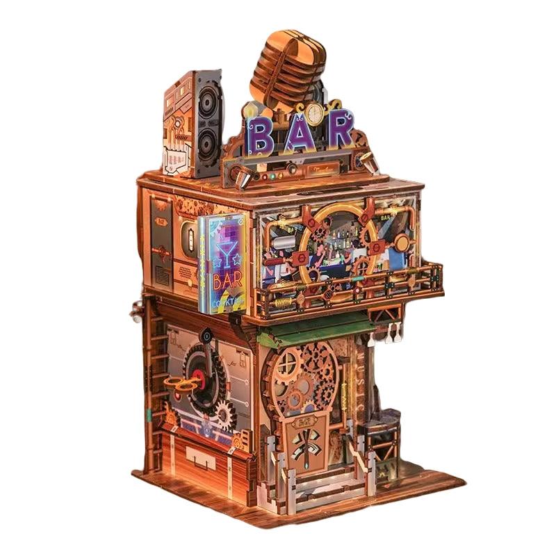 Punk Bar - 3D Wooden Puzzles - Desk Accessories