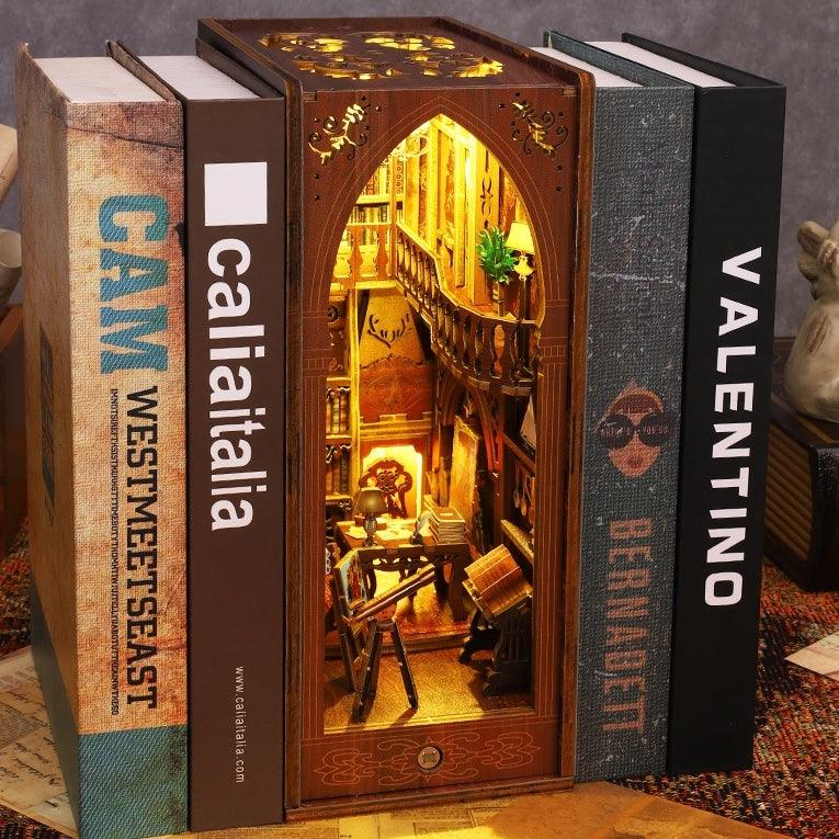 Library of Books | DIY Wooden Book Nook Kit