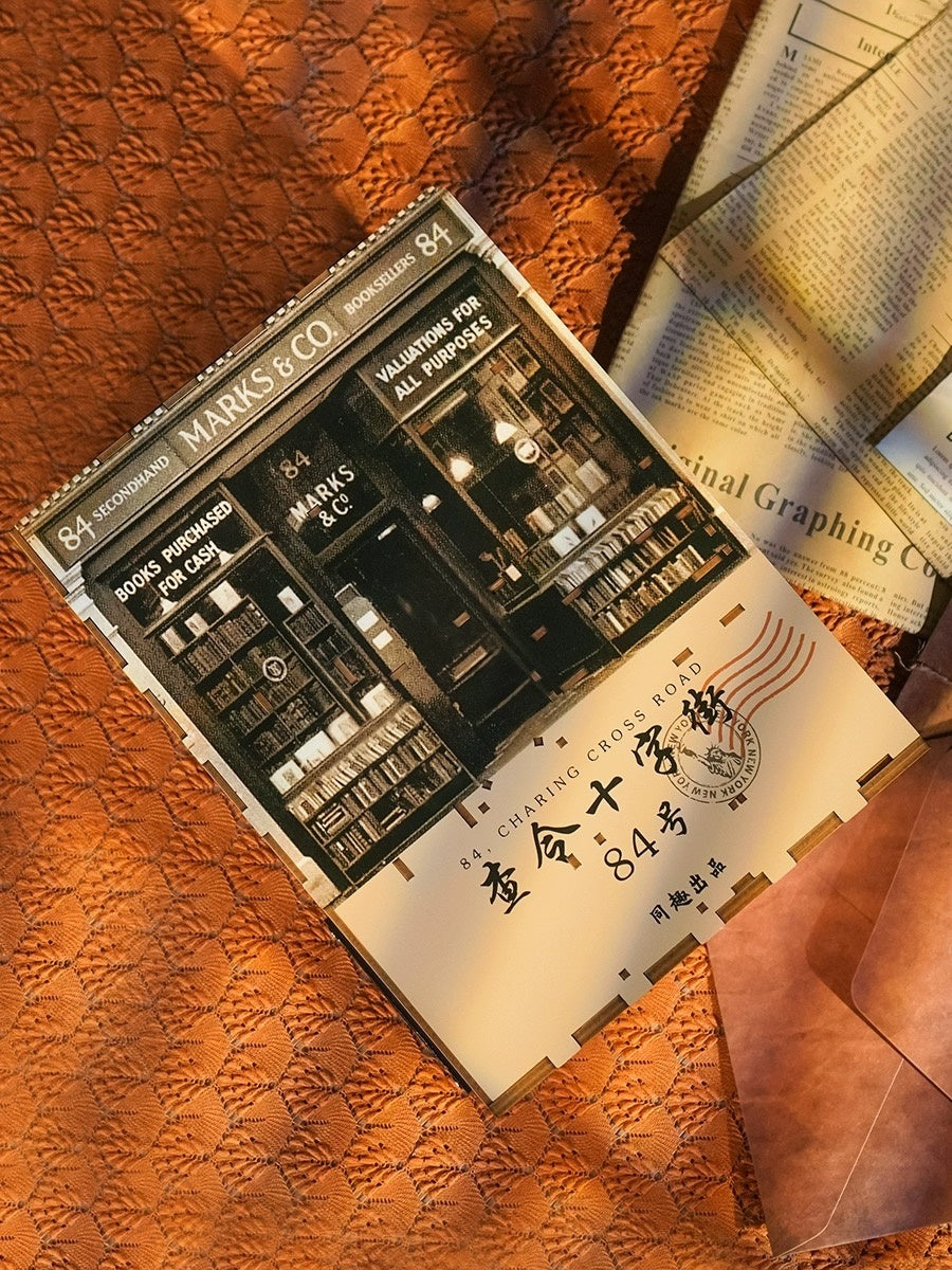 Old England Bookstore DIY Book Nook | 84 Charing Cross Road Inspired