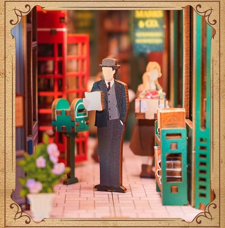 Old England Bookstore DIY Book Nook | 84 Charing Cross Road Inspired