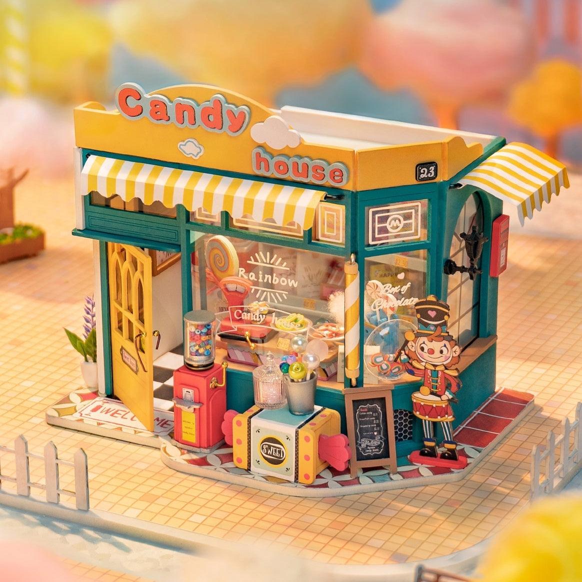 Candy House - DIY Miniature Dollhouse Kit