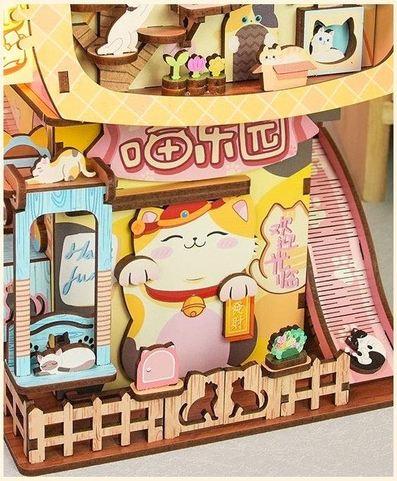 Cat Park | 3D Wooden Puzzle | Miniature Crafts