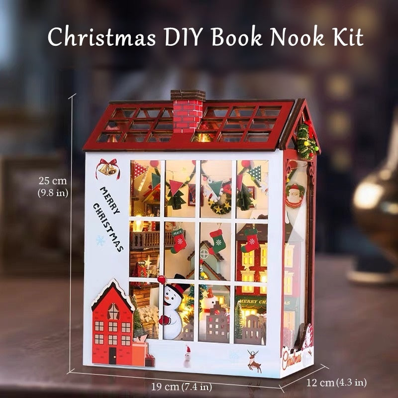 Christmas World DIY Book Nook Kit
