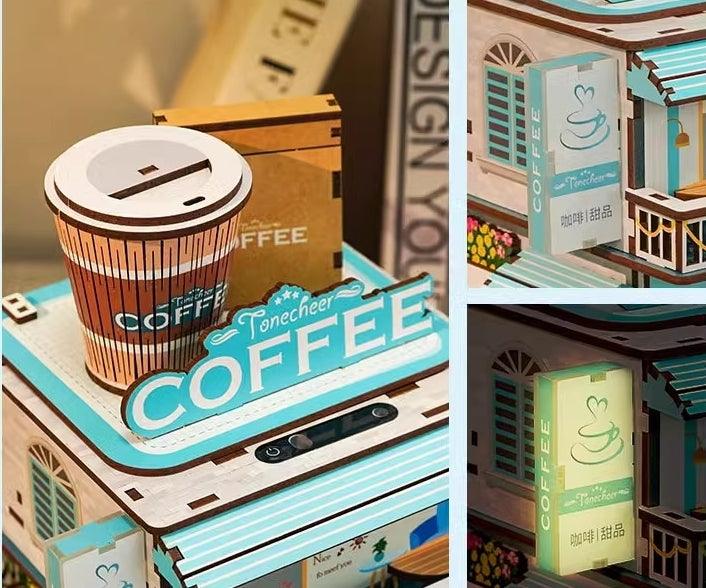 Seaside Cafe - 3D Wooden Puzzles