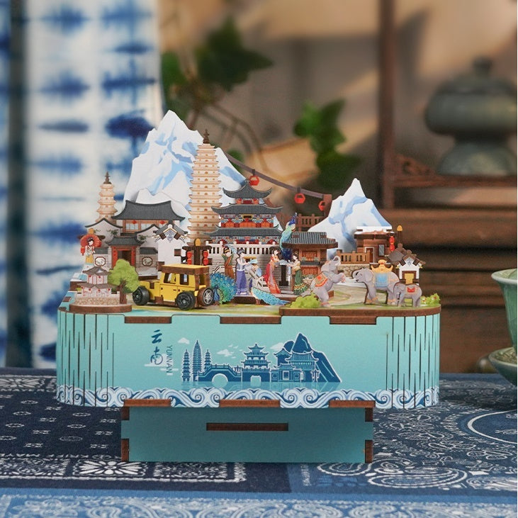 Colorful Yunnan | Wooden Puzzles | DIY Music Box