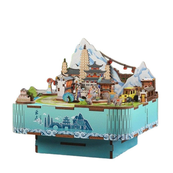 Colorful Yunnan | Wooden Puzzles | DIY Music Box