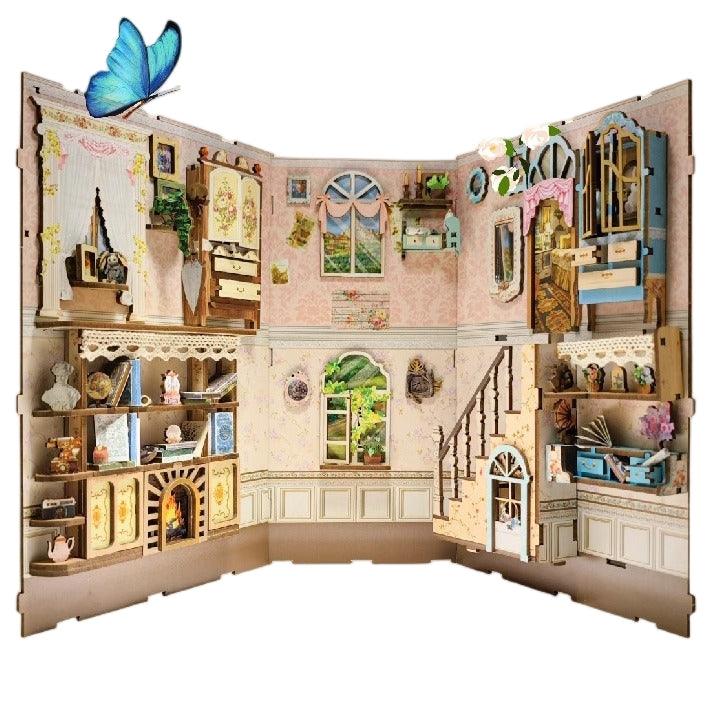 Countryside Diary | DIY Book Nook Kit | Bookshelf Insert Diorama Miniature