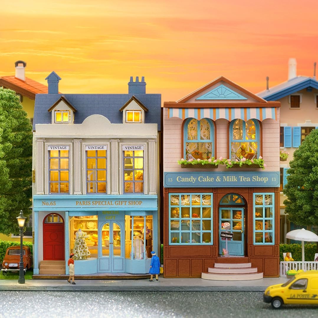 Dessert Shop DIY Miniature House Kit | Mini House