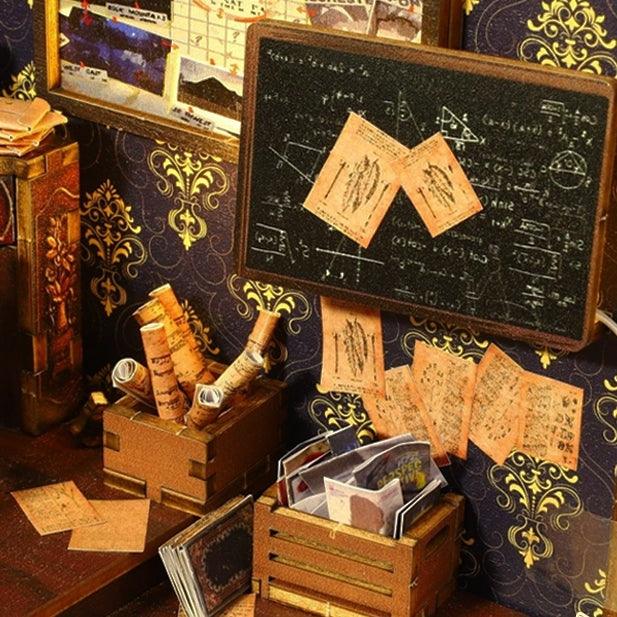 Detective Agency DIY Wooden Book Nook Kit