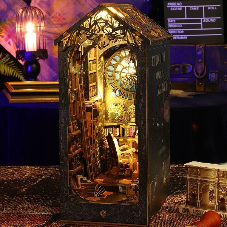 Detective Agency DIY Wooden Book Nook Kit