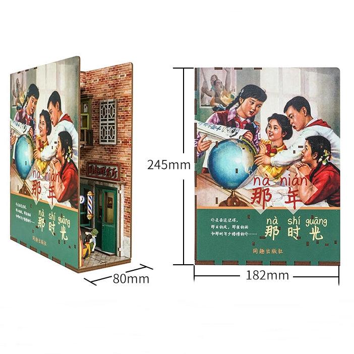 Old Times | Wooden DIY Book Nook Kit