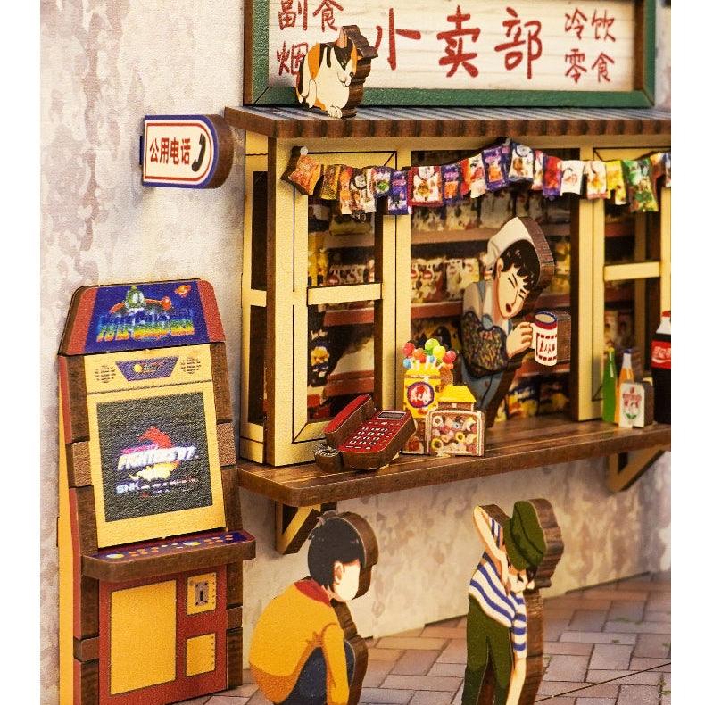 Old Times | Wooden DIY Book Nook Kit