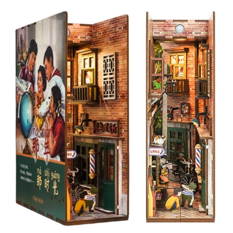 Old Times | Wooden DIY Book Nook Kit