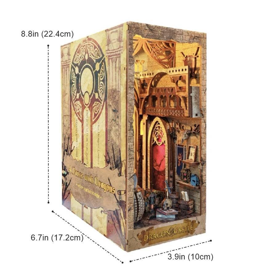 Dragon Castle DIY Book Nook Kit - Game of Thrones Inspired