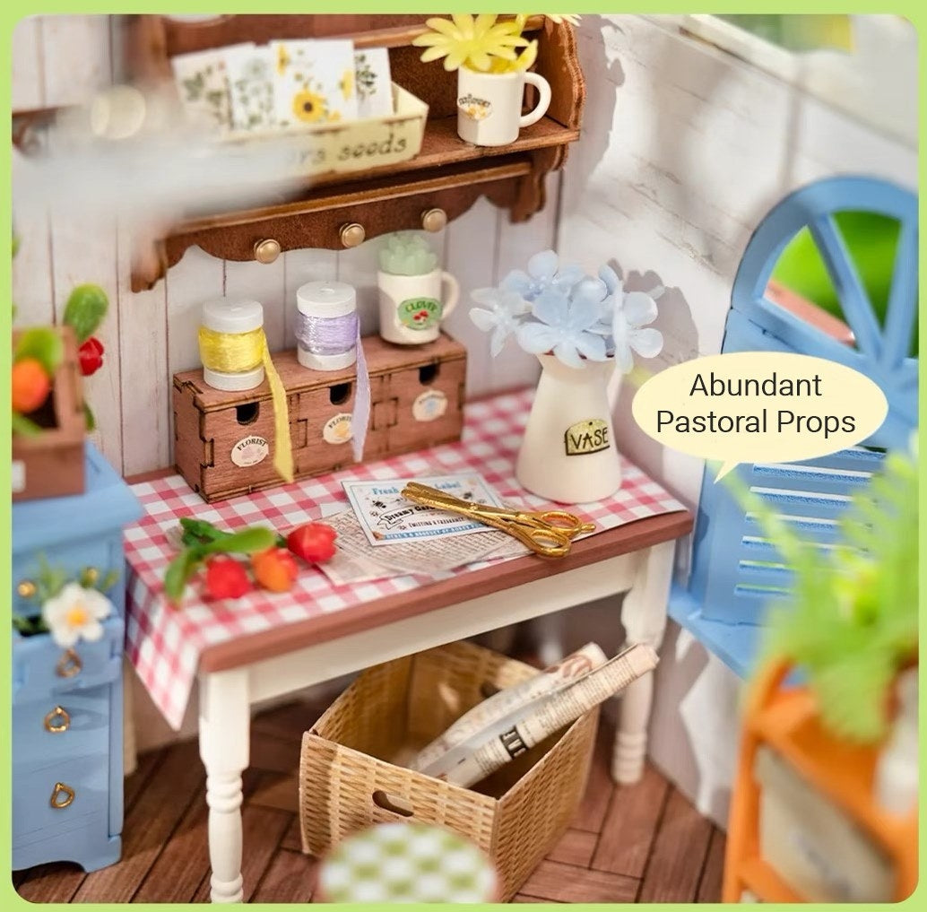 Dreamy Garden House DIY Miniature House Kit
