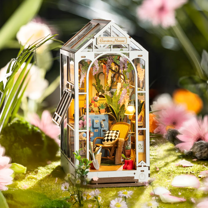 Garden House DIY Book Nook Kit