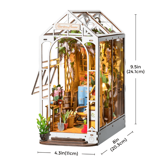 Garden House DIY Book Nook Kit