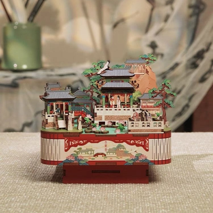 Grand View Garden - DIY Wooden Music Box