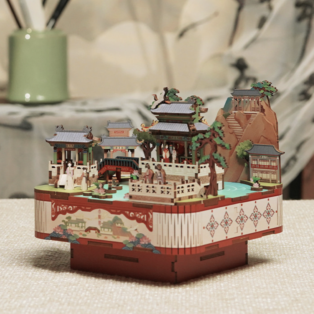 Grand View Garden - DIY Wooden Music Box