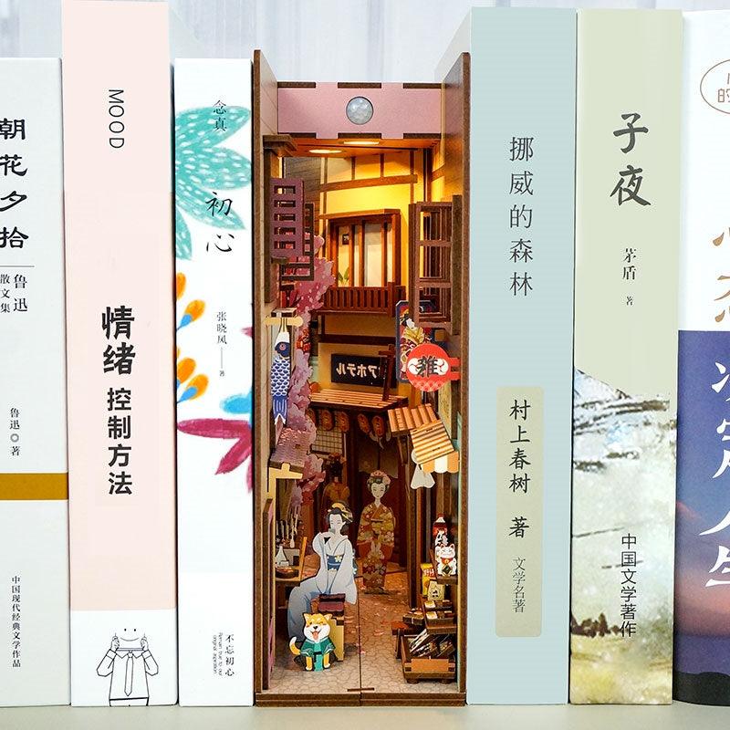 Japanese Grocery Store - DIY Book Nook Kit - Bookshelf Insert Decor